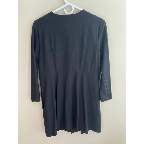 Eileen Fisher  Black Three Button Cardigan Jacket Career Size Small - Picture 9 of 14